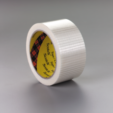 3M Scotch kruisgeweven vezelversterkte tape transparant 50mm x 50m