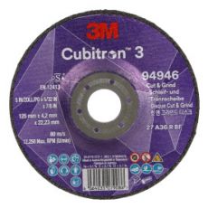 3M Cubitron 3 Cut & Grind 125 x 4,2 x 22,23